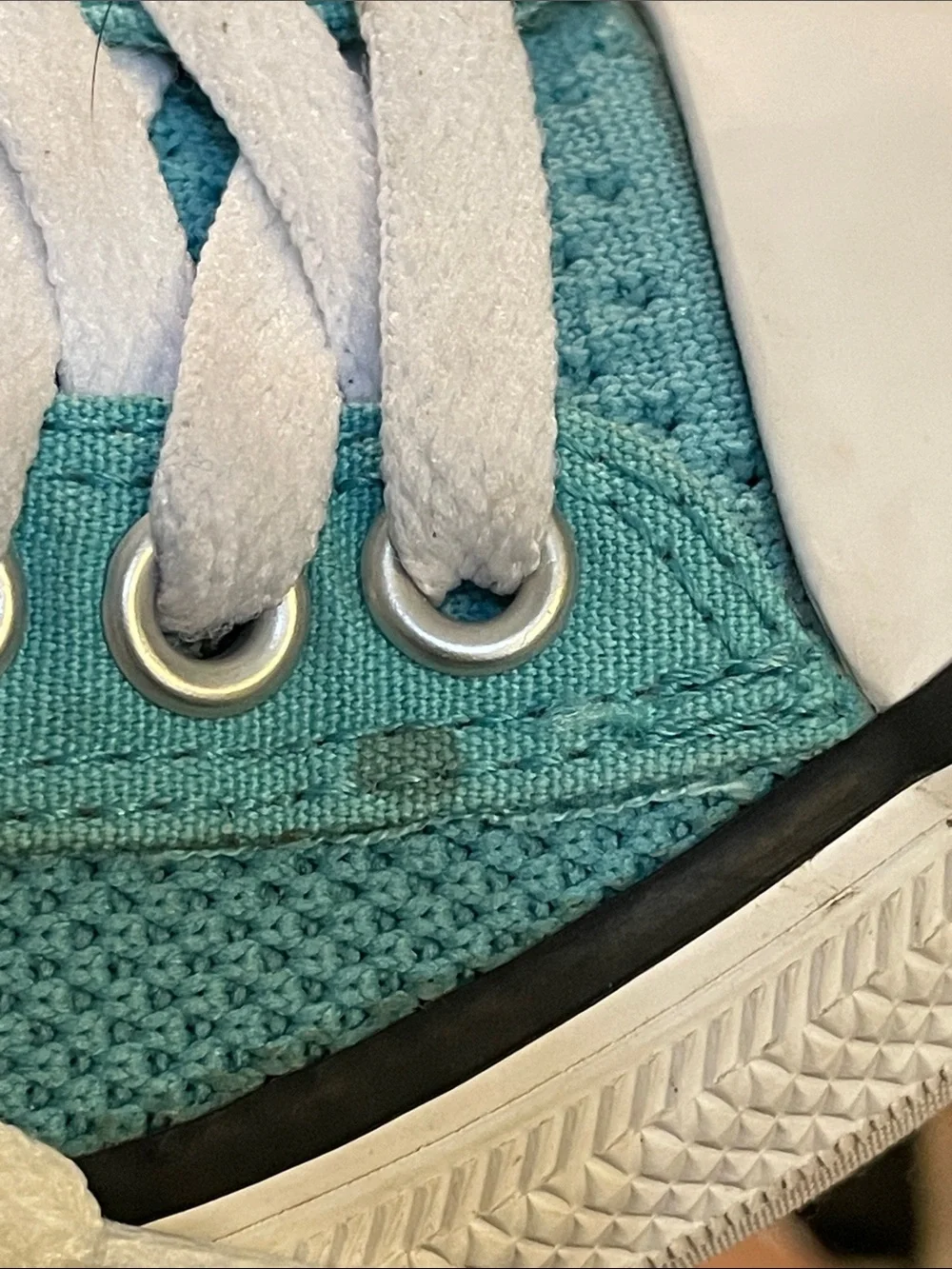 Converse Chuck Taylor All Star Knit Easy-On Sneakers Youth US 11 Aqua Ocean Drip